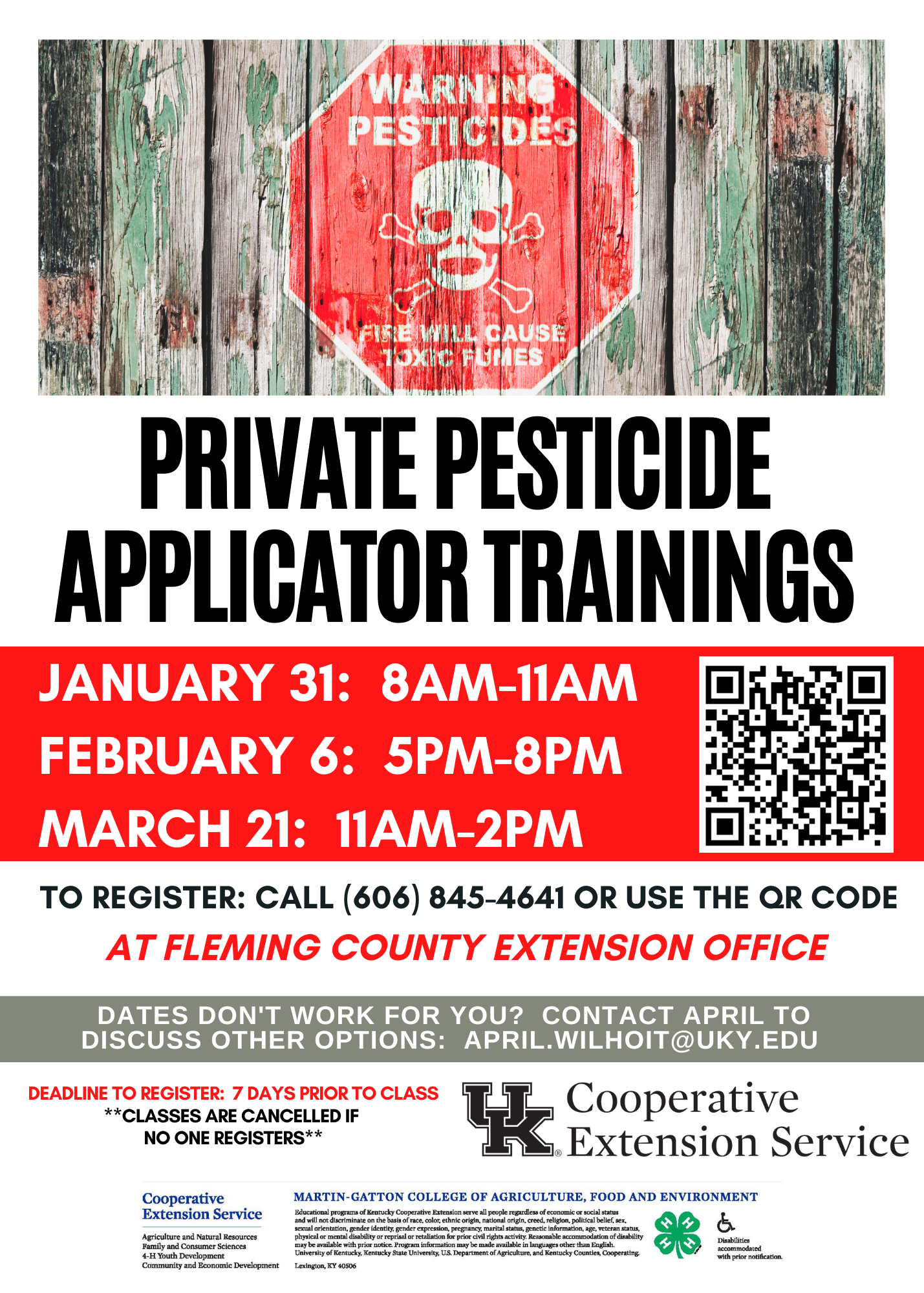 Private Pesticide Applicator Training 2025 photo