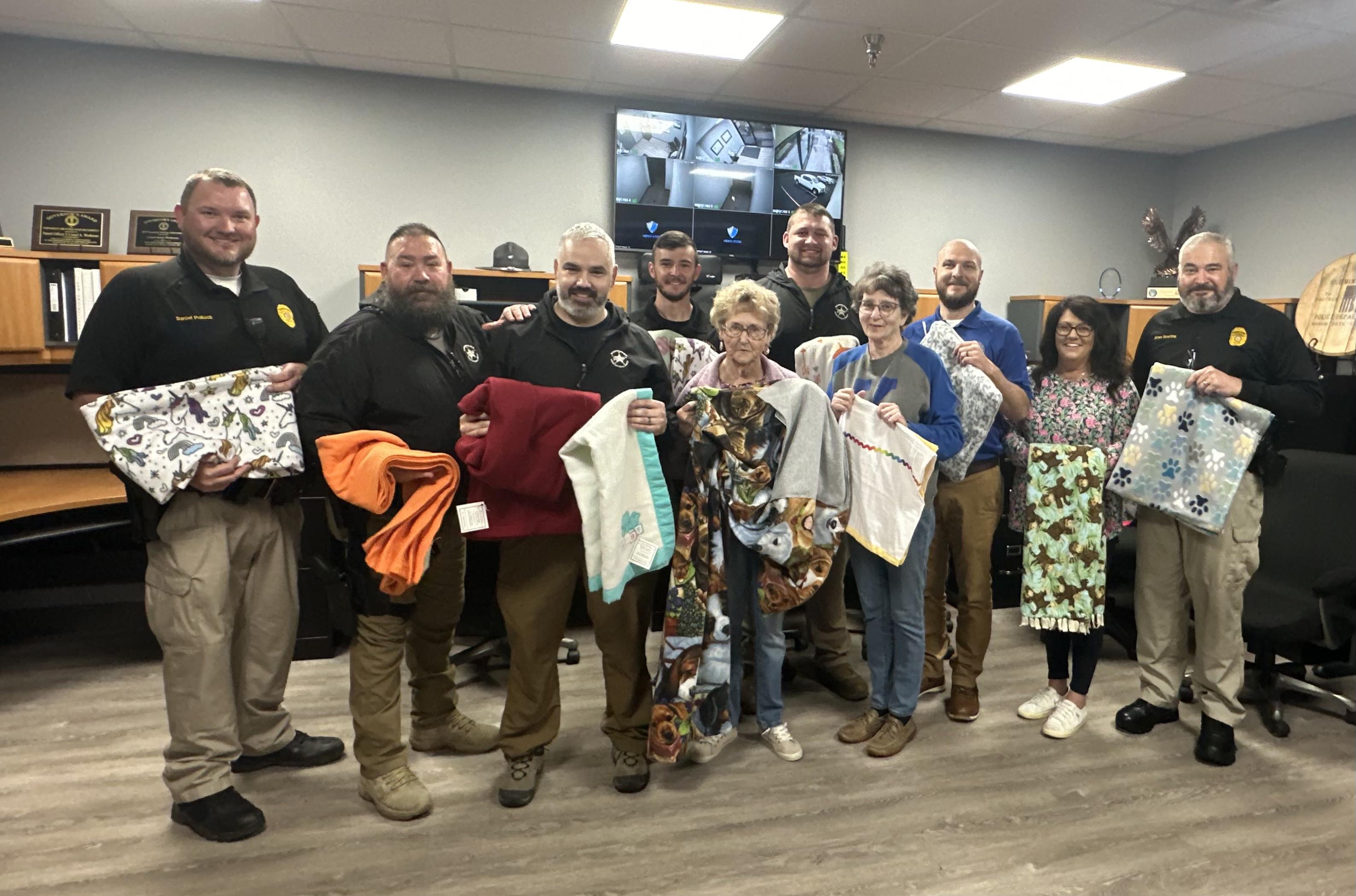 Baby Quilts donated to Sheriff's Dept 03-15-24