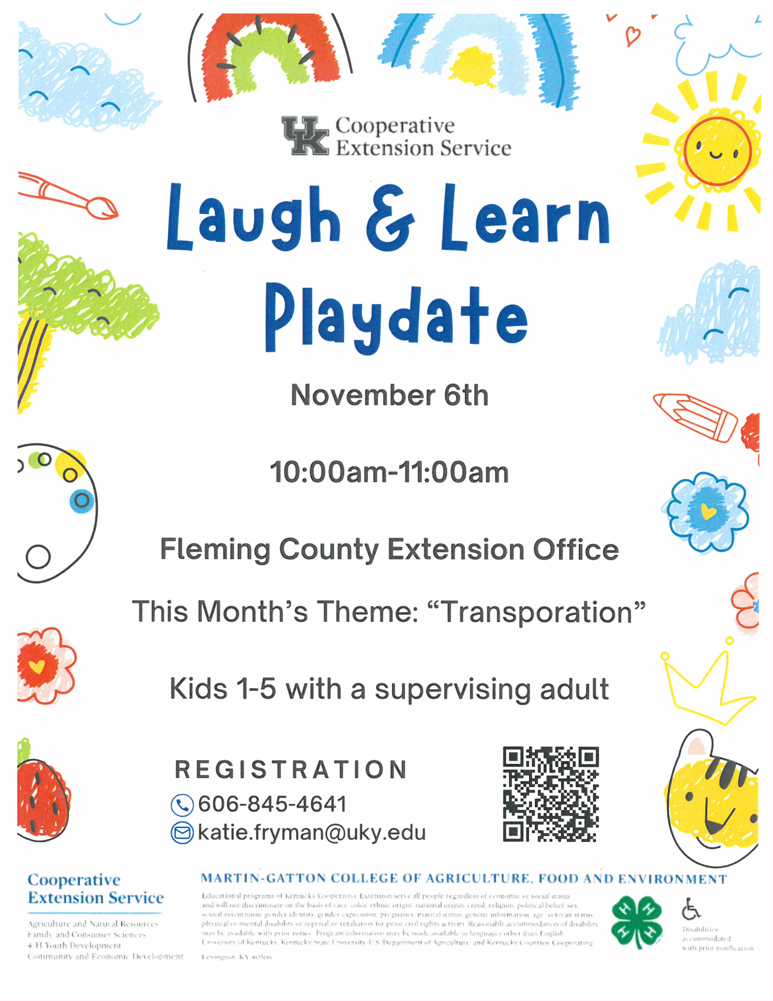 Laugh & Learn Nov 6th 2024 flyer